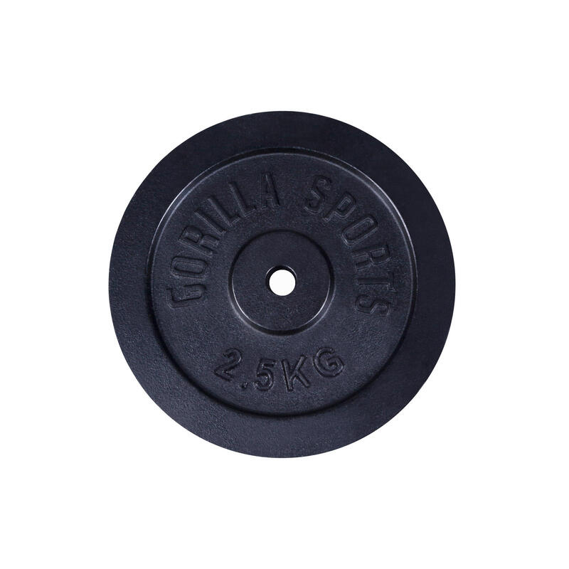 Disc din fontă 30/31 mm 2,5 kg Negru
