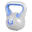 Kettlebell Trendy - Kunststof - 6 kg - Grijs - Paars