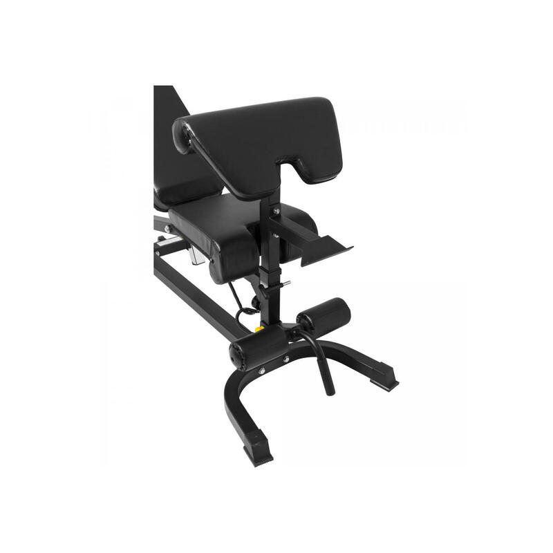 GORILLA SPORTS BANC INCLINABLE AVEC ACCESSOIRES JAMBES/CURL | MUSCULATION