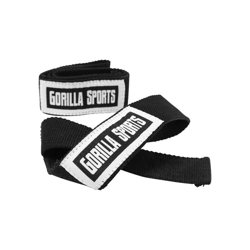 GORILLA SPORTS PAIRE DE SANGLES DE LEVAGE | MUSCULATION | HALTÉROPHILIE