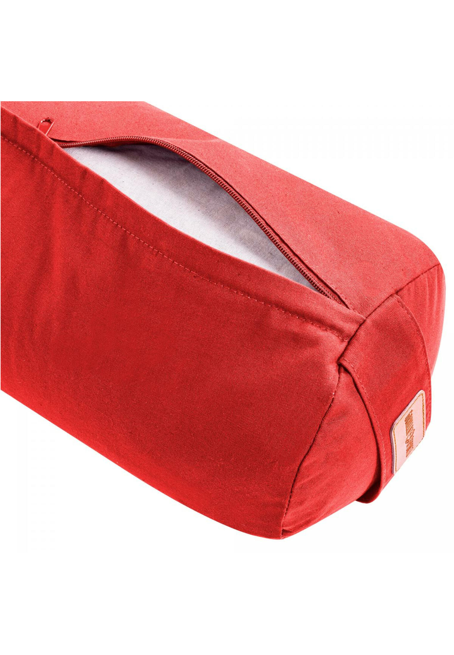 Yoga Bolster - Rood - 65 x 20 cm - Yoga kussen - Rond 5/7