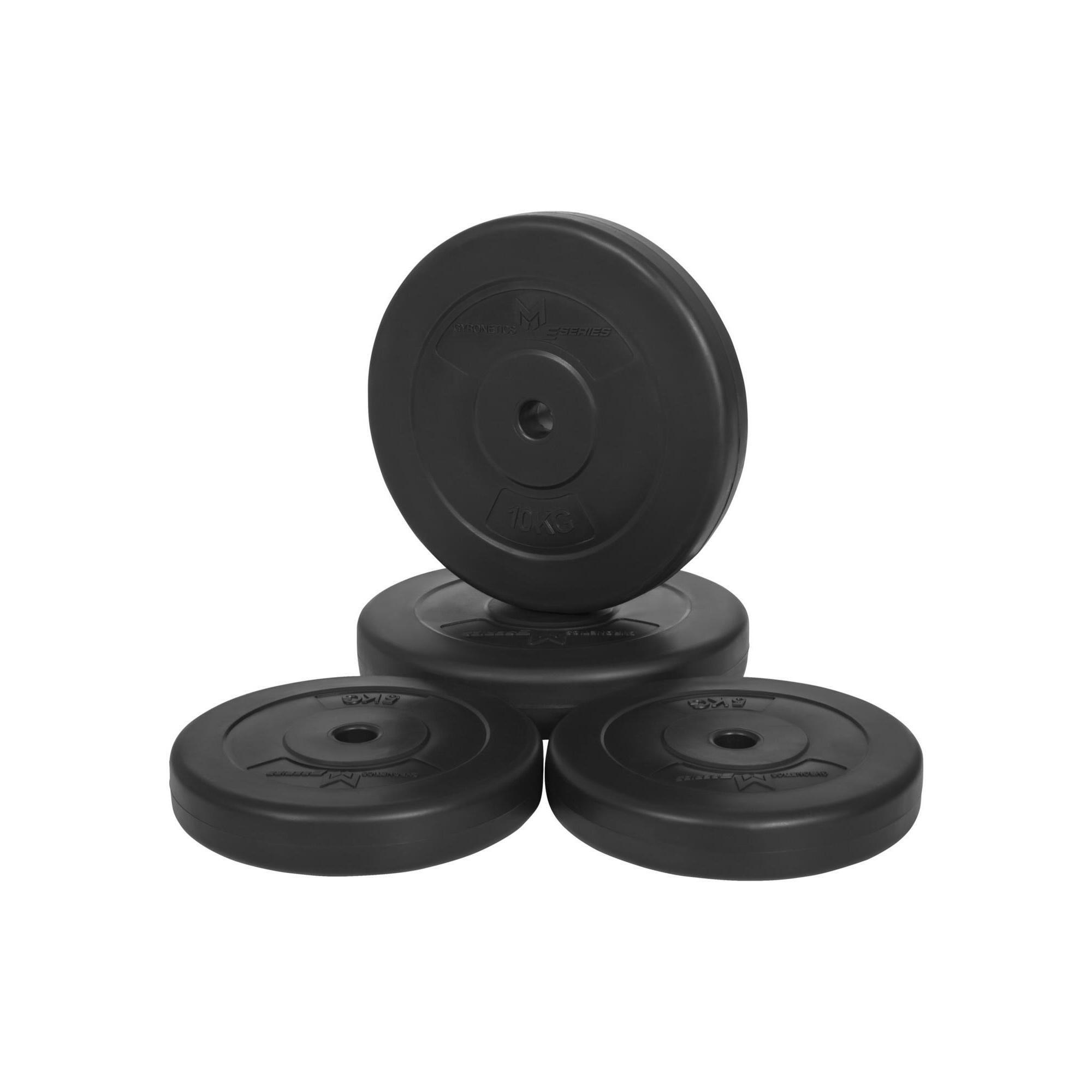 GYRONETICS SET OF PLASTIC DISCS 30KG | 2X5KG AND 2X10KG | 26MM