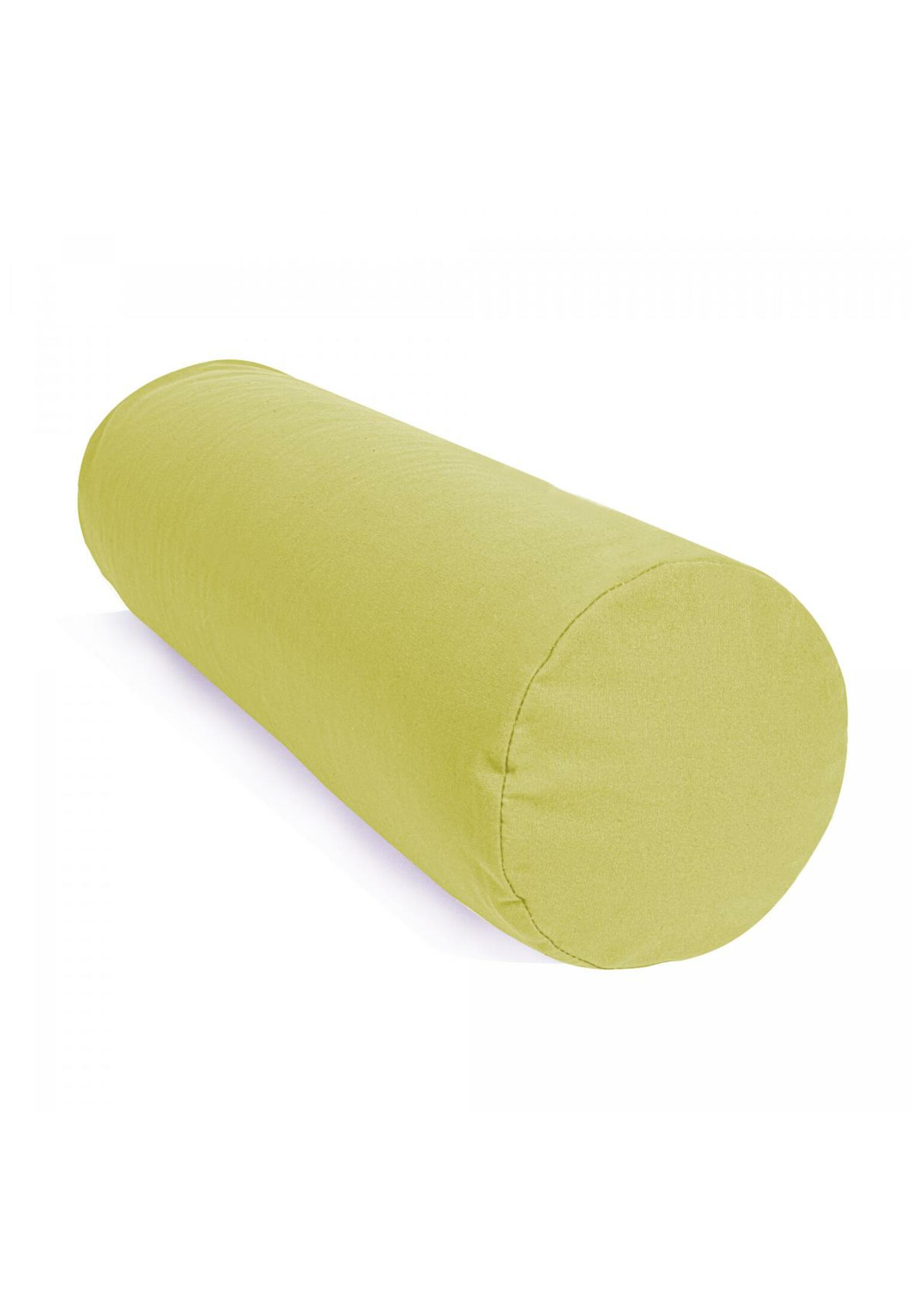 Yoga Bolster - Groen - 65 x 20 cm - Yoga kussen - Rond 2/7