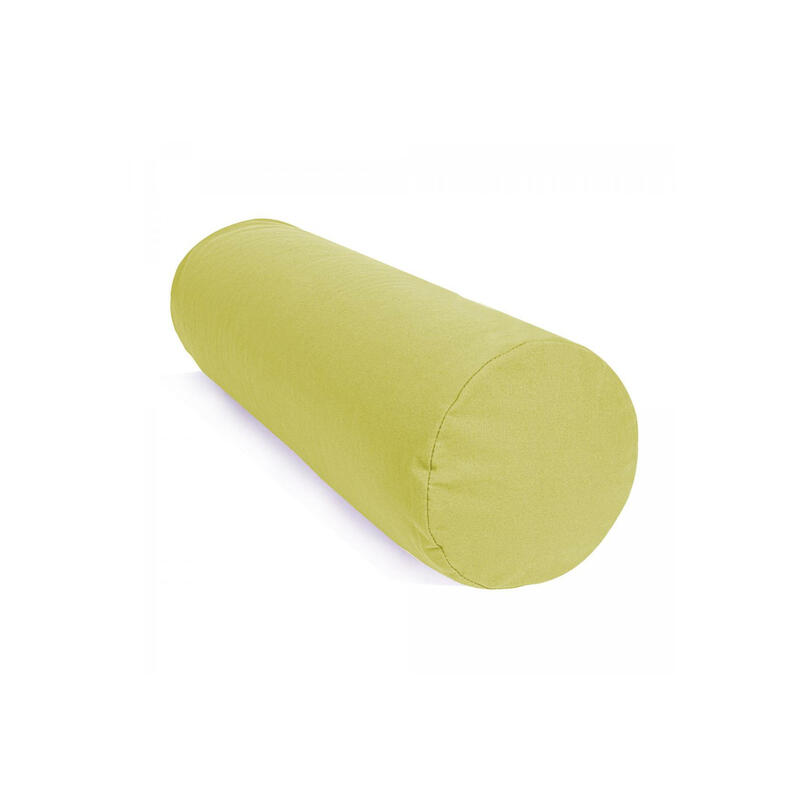 Yoga Bolster - Groen - 65 x 20 cm - Yoga kussen - Rond