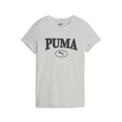 PUMA SQUAD Graphic T-shirt voor dames PUMA Light Gray Heather