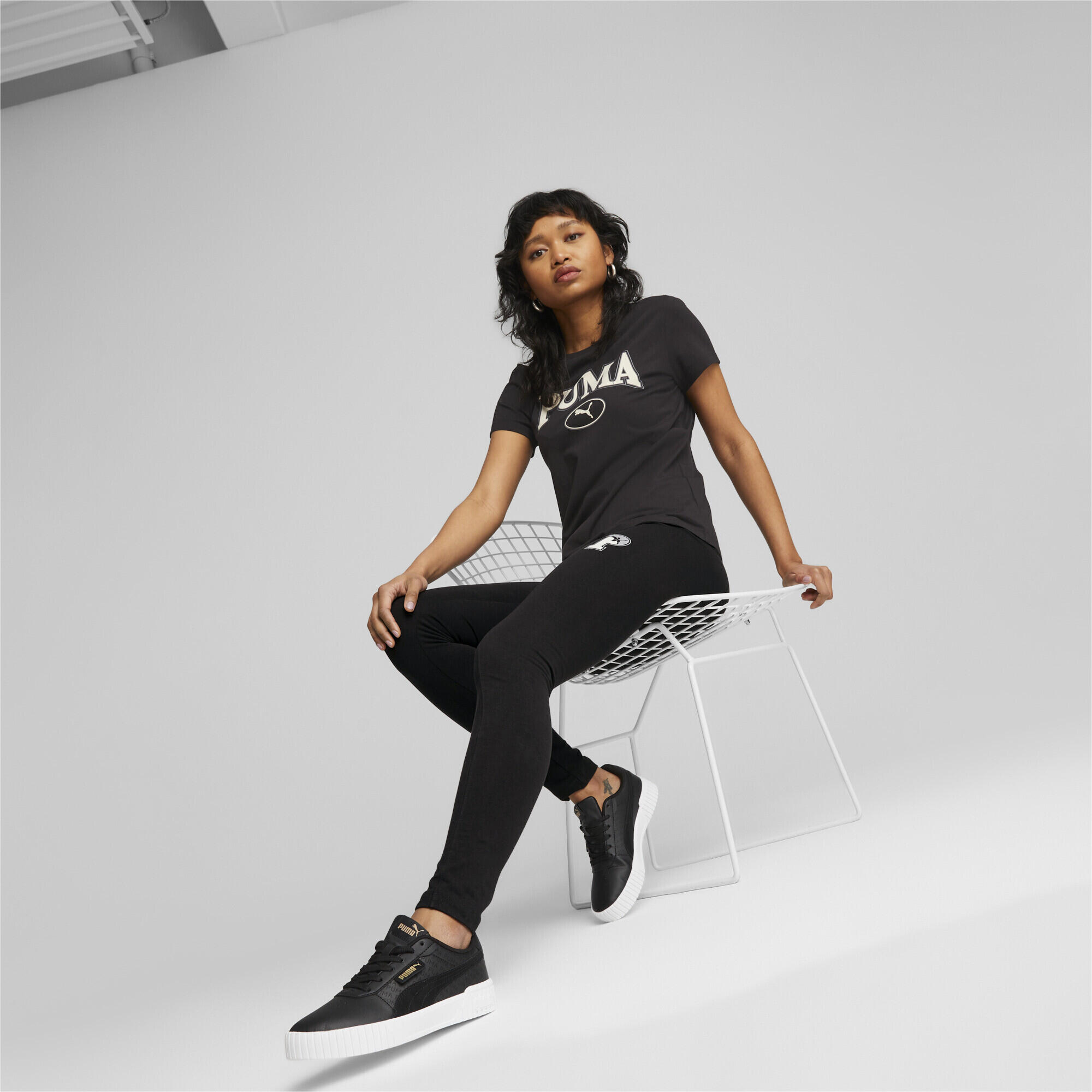 Legging PUMA SQUAD Femme PUMA Black 3/5