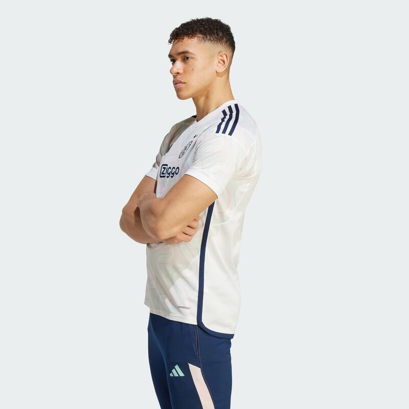 adidas Adults Ajax 23/24 Away Jersey - White