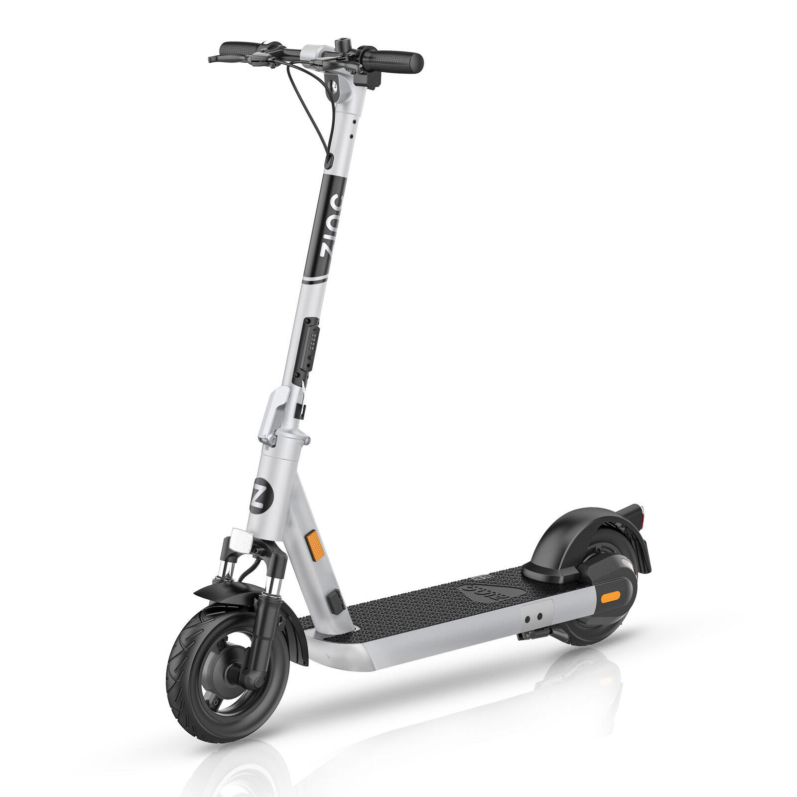 ZINC Zinc Folding Electric Velocity+ Scooter - Tempest Silver