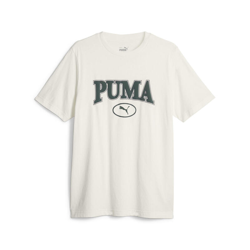 T-shirt PUMA SQUAD branca quente para homem