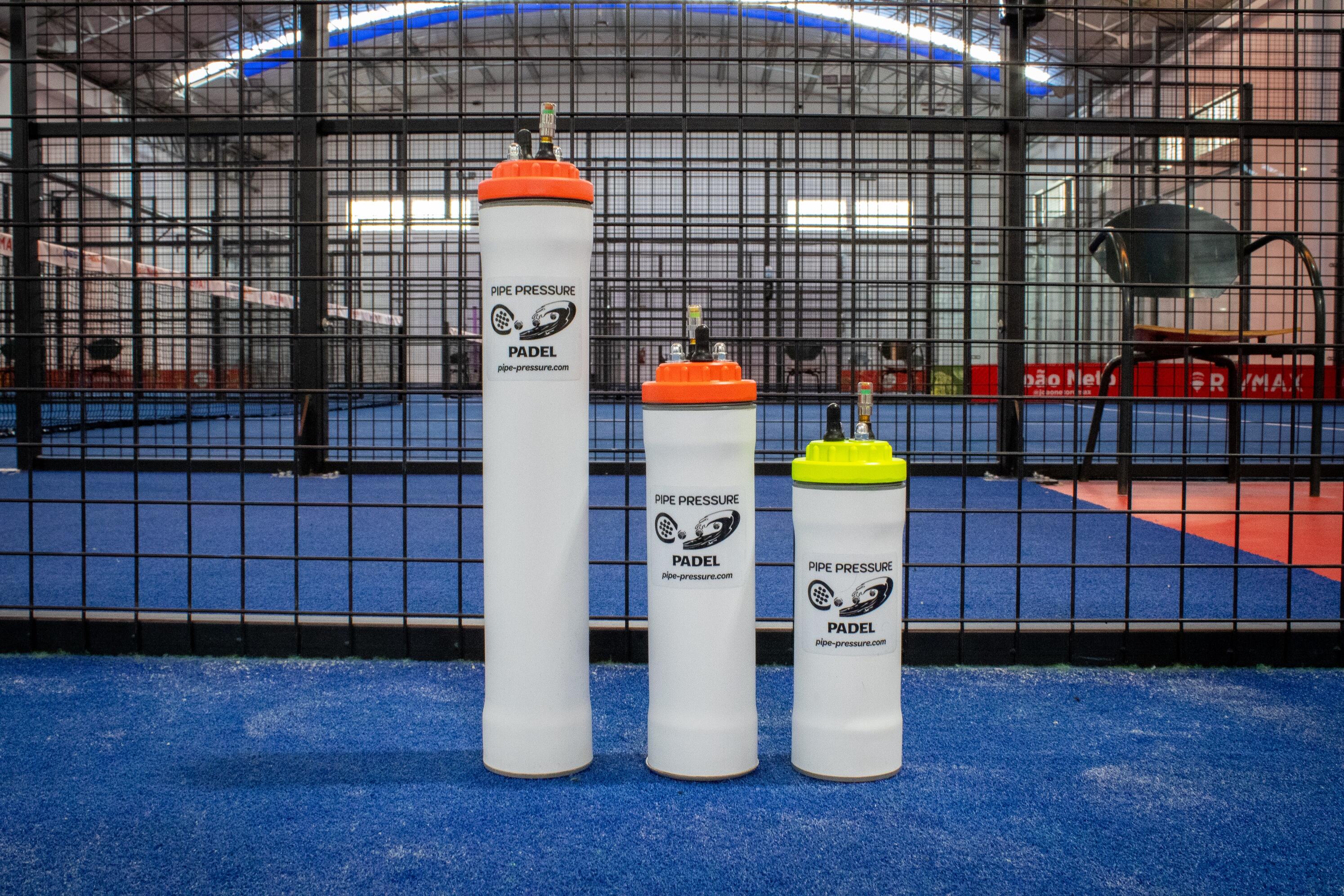 Pressurizador de bolas de padel e ténis ( 6 bolas) - cor vermelho 3/3