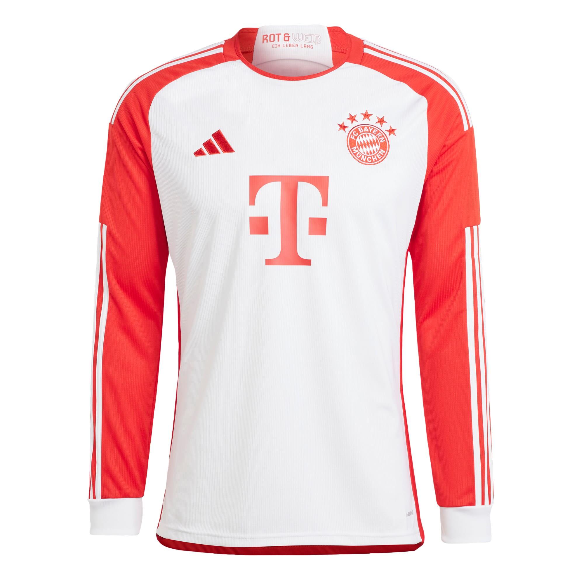 ADIDAS FC Bayern 23/24 Long Sleeve Home Jersey Kids