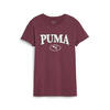 PUMA SQUAD Graphic T-shirt voor dames PUMA Dark Jasper Red