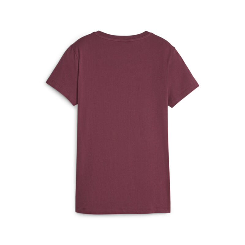 T-Shirt PUMA SQUAD Print PUMA Dark Jasper Red para mulher