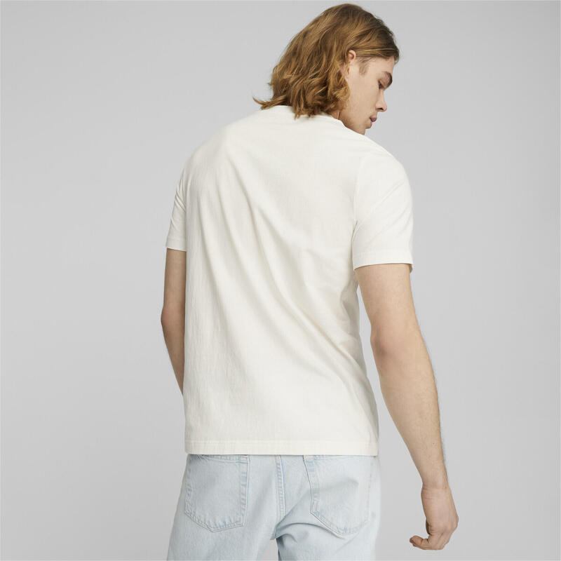T-shirt PUMA SQUAD branca quente para homem