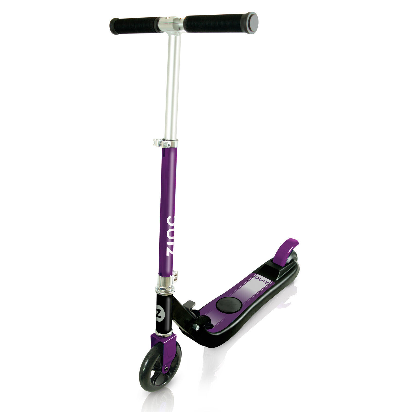 Zinc E4 Folding Electric Scooter - Purple 1/5