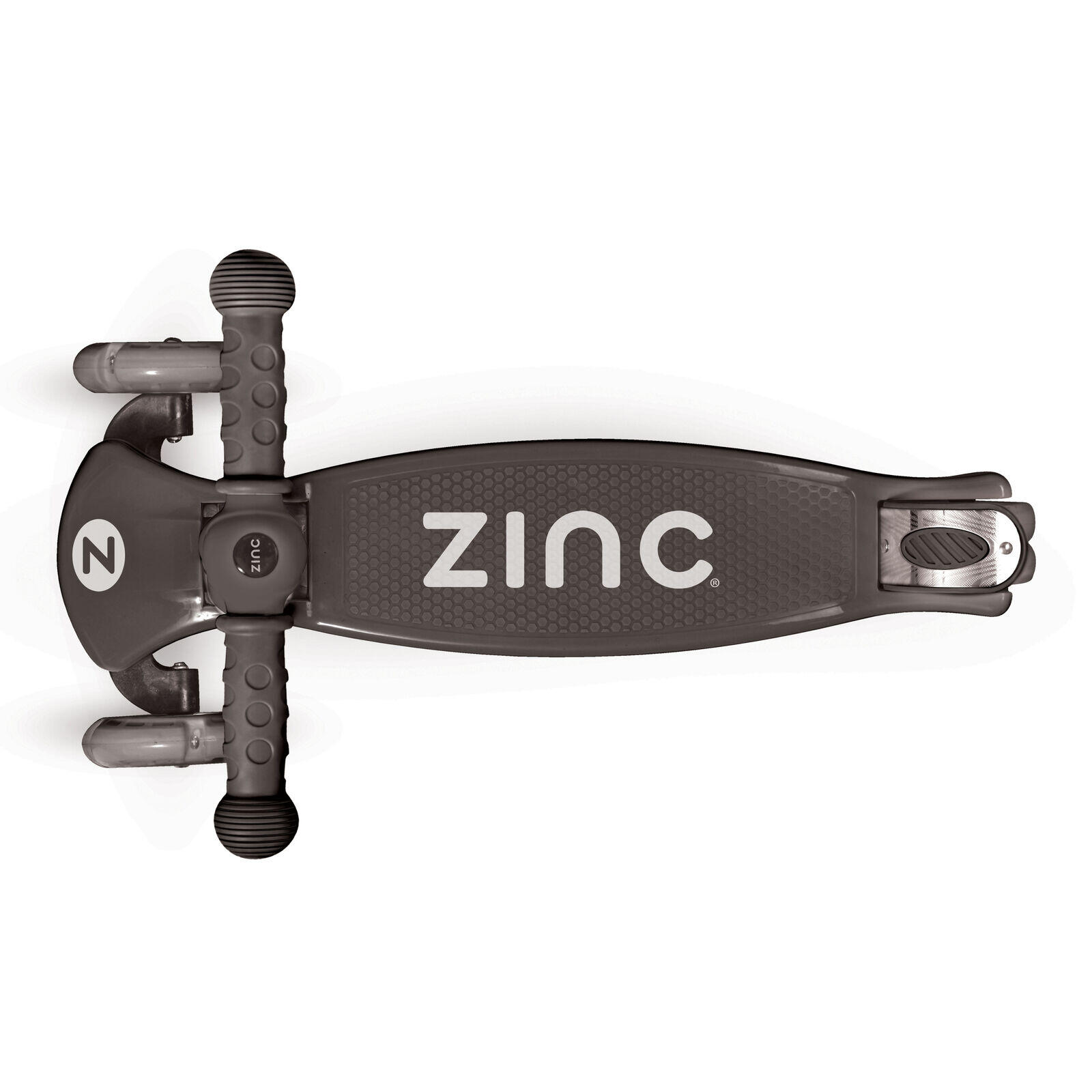 Zinc T-motion Three Wheeled Scooter - Black 4/4