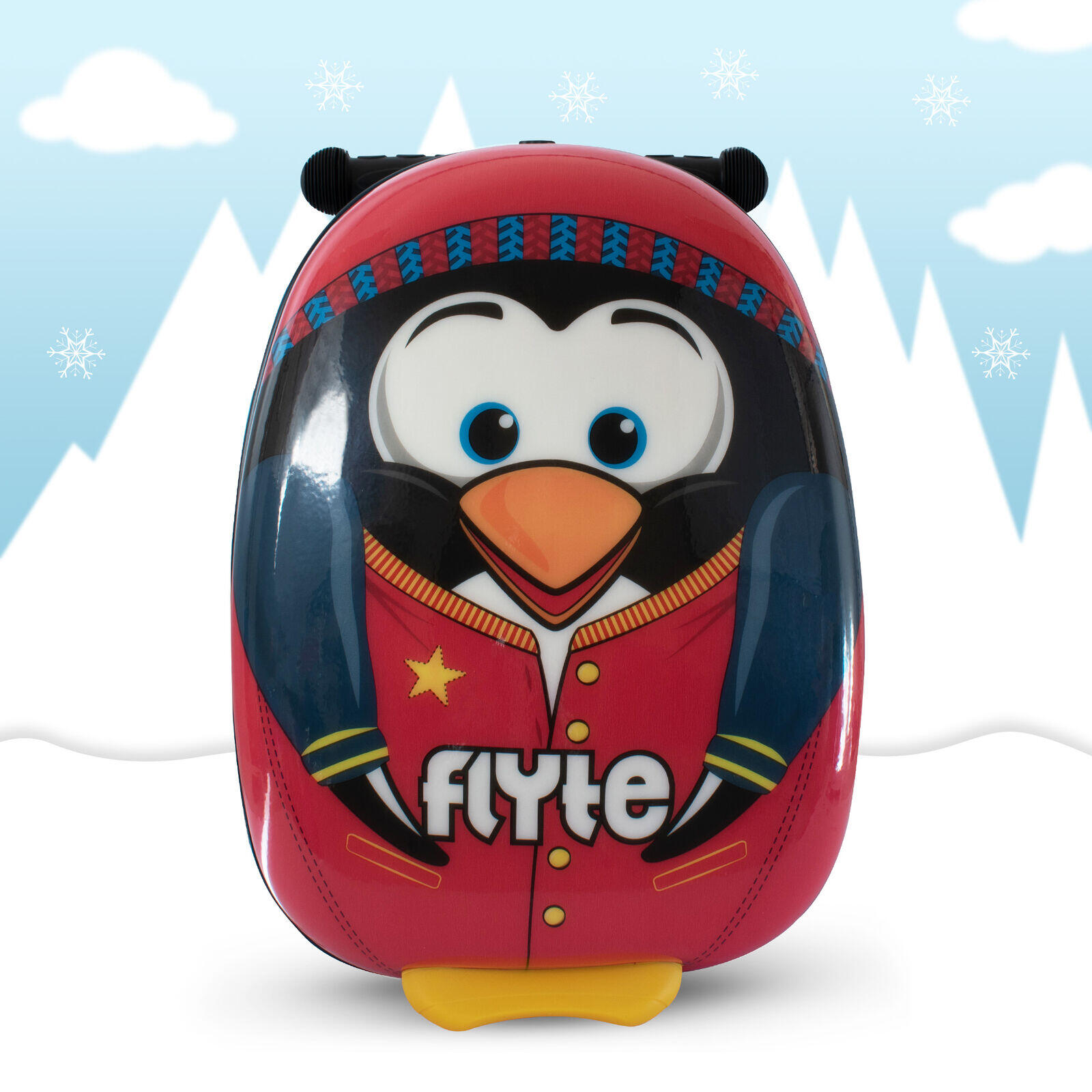 Flyte Midi 18 Inch Perry the Penguin Scooter Suitcase 2/7
