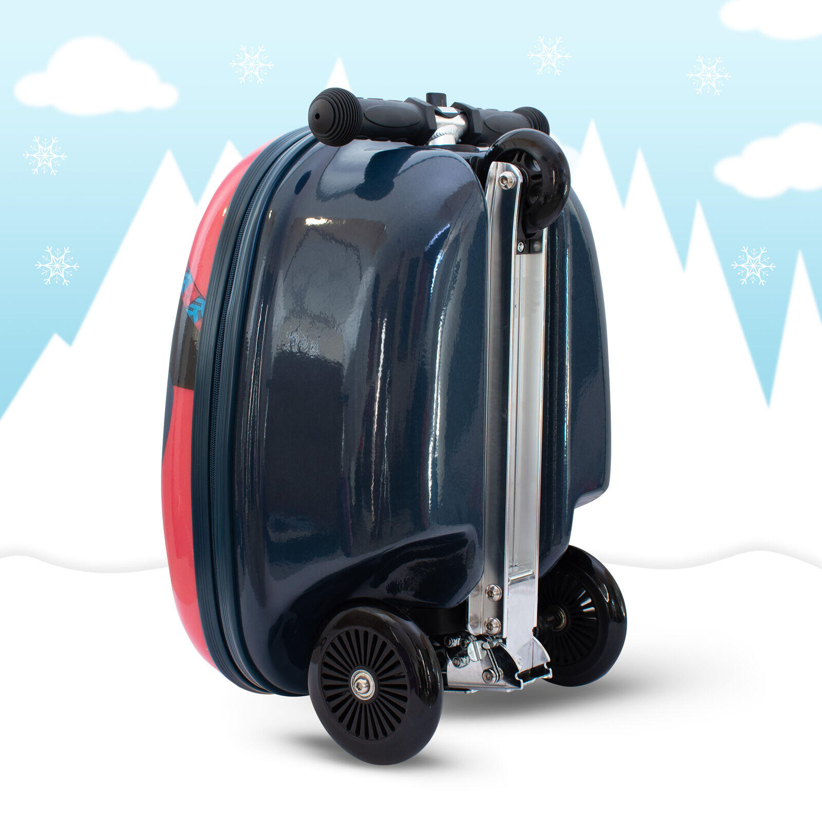 Flyte Midi 18 Inch Perry the Penguin Scooter Suitcase 3/7