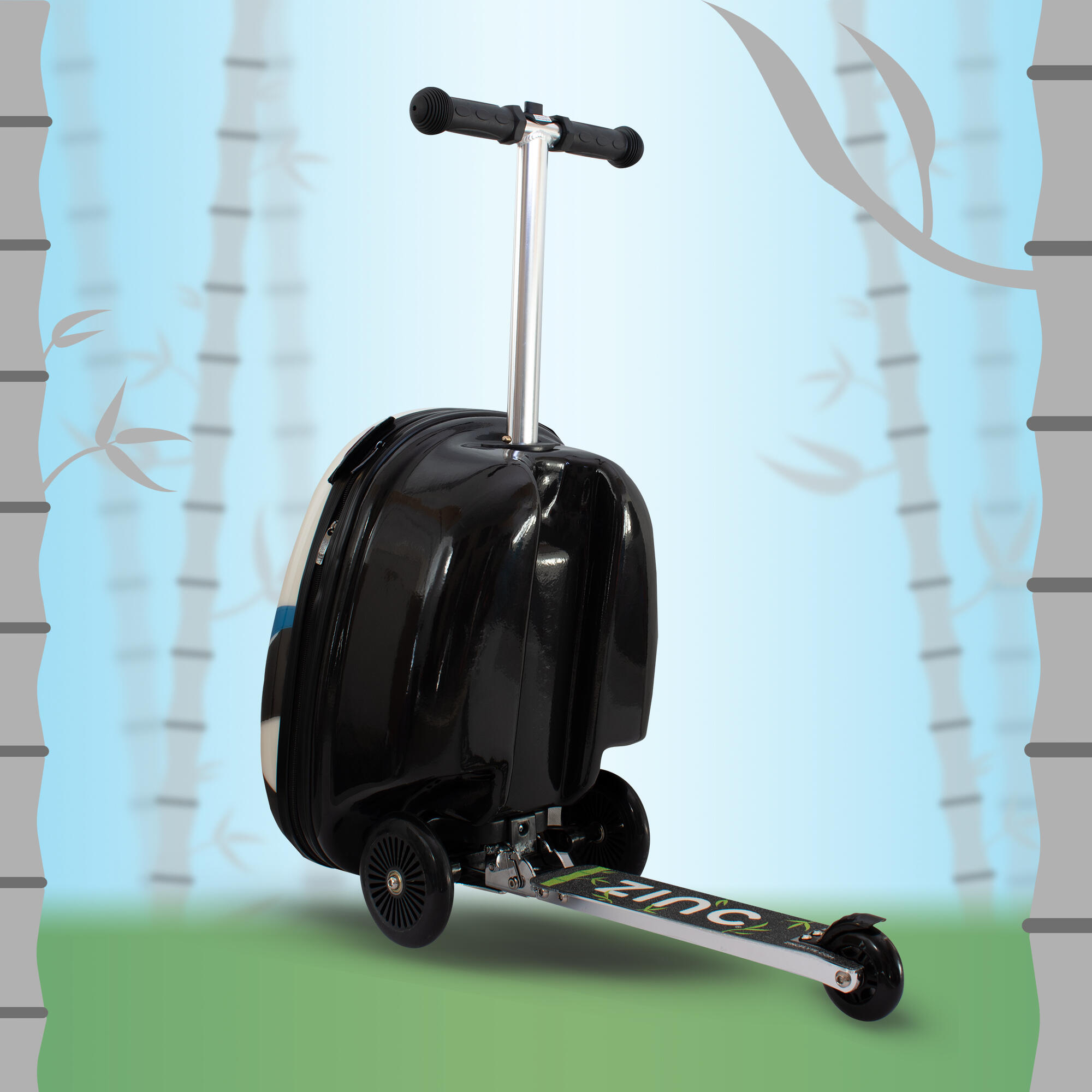Flyte Midi 18 Inch Penni the Panda Scooter Suitcase 5/6