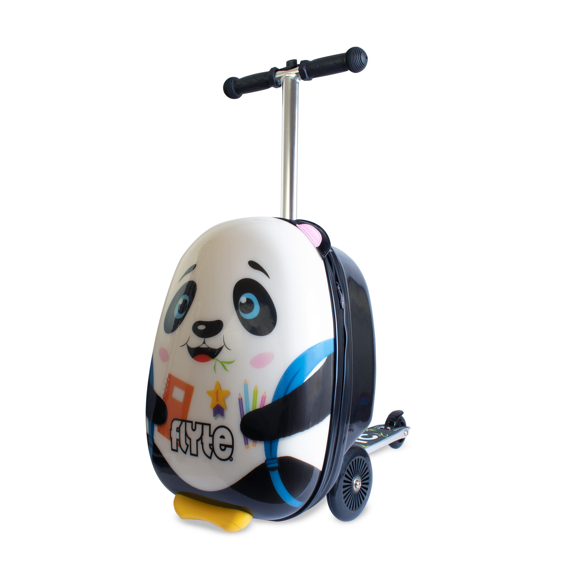 Flyte Midi 18 Inch Penni the Panda Scooter Suitcase 1/6