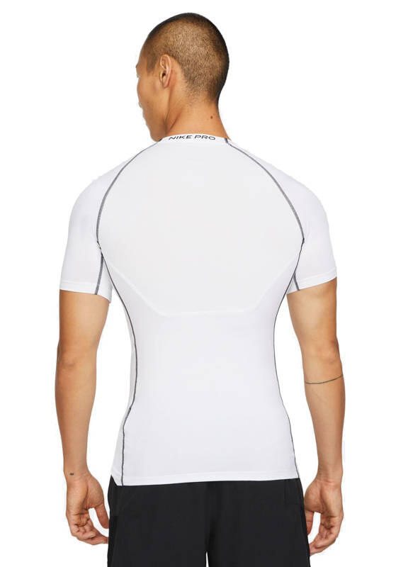 T-Shirt Homem Nike Compression Branco 4/5