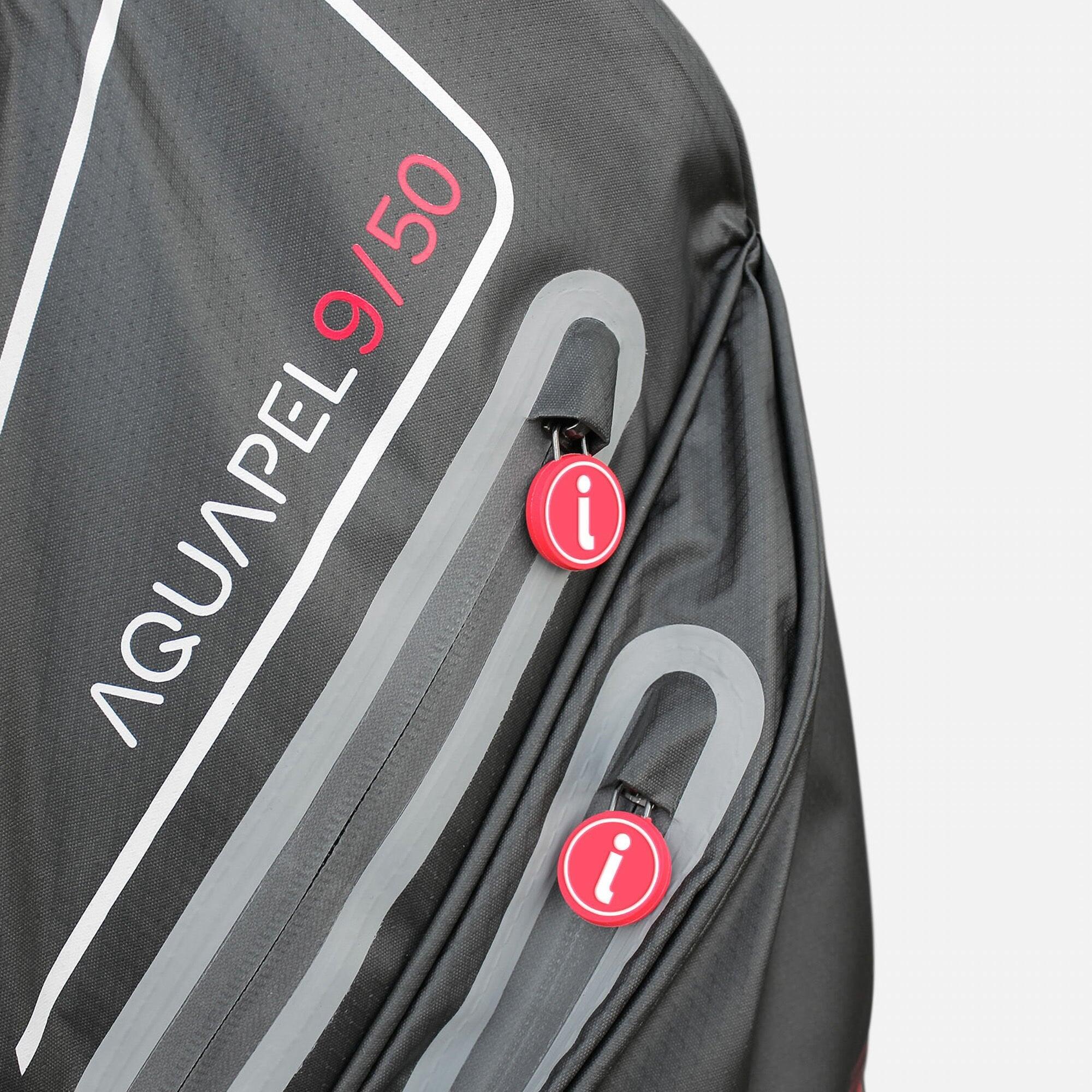 iCart Aquapel 9/50 Cart Bag Black/Grey 3/3