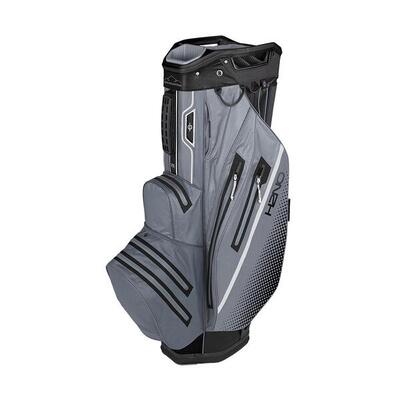 H2no lite waterdichte golftas - cartbag - grijs