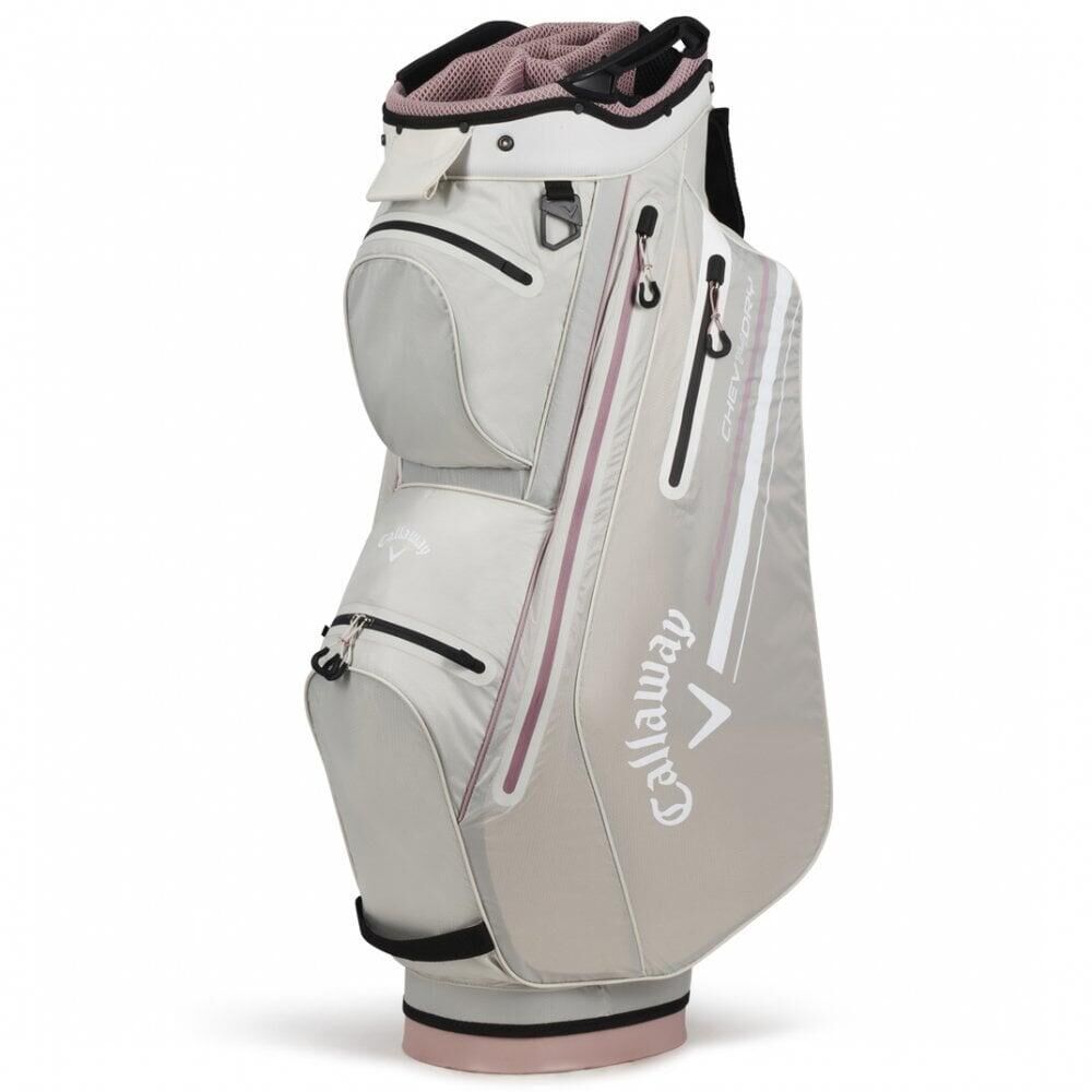 CALLAWAY Callaway Cart Golf Bag Chev Dry 14 Silver/Rose