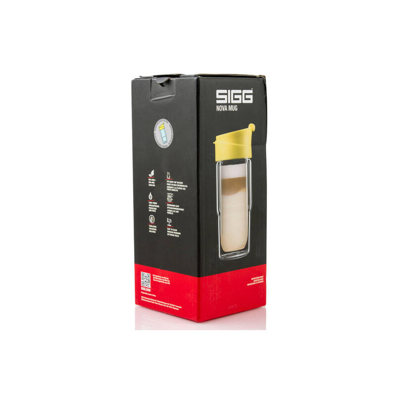 Sigg Nova Mug jaune Mug de voyage 375 ml