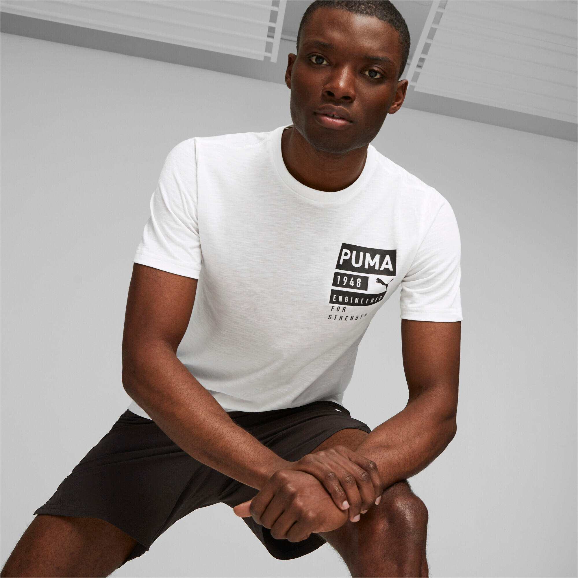 T-shirt Puma Graphic Engineered For Strength 3/5