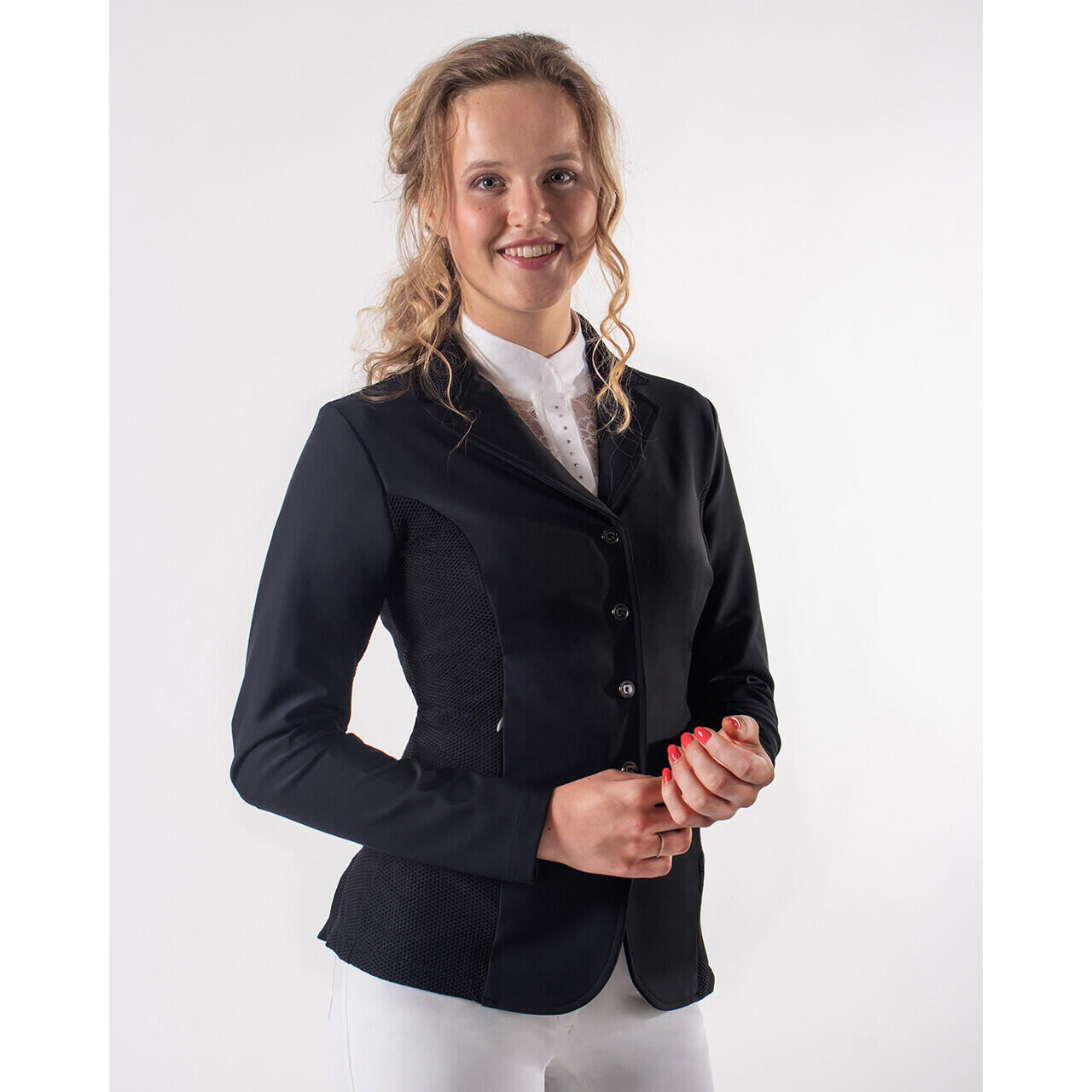 Women's competition riding jacket QHP Novèn