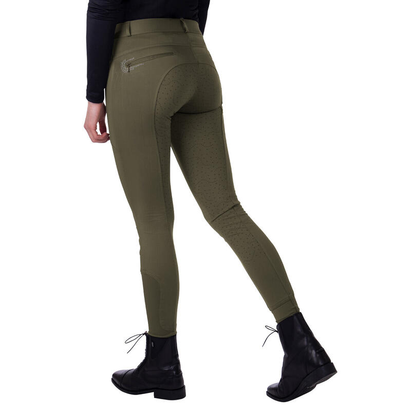 Pantalon équitation full grip QHP Monica