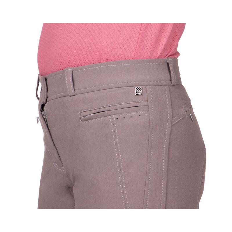 Reithose für Mädchen Full Grip QHP Victoria