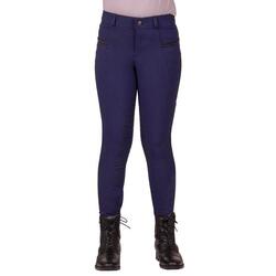 Pantalon équitation fille mid grip QHP Rylee
