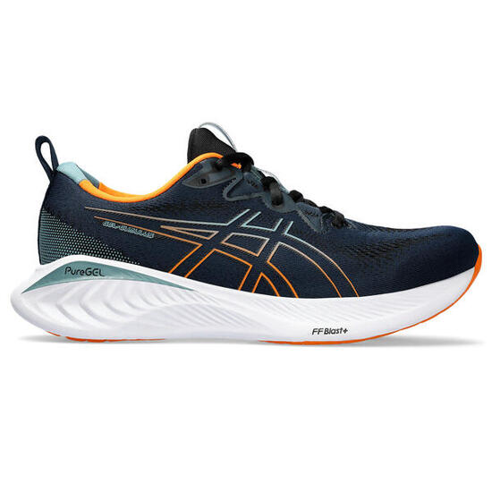 Zapatillas De Running Hombre - ASICS Gel-Cumulus 25 - FrenchBlue/Orange