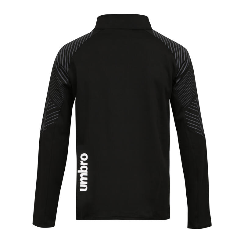 T-SHIRT DE SPORT MANCHES LONGUES 1/2 ZIP HOMME