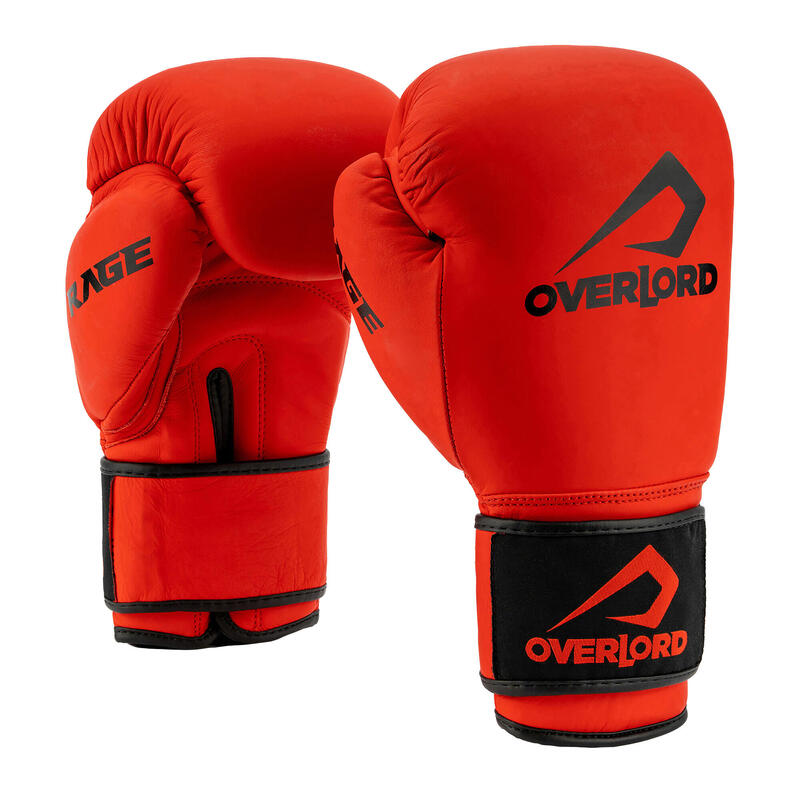 Overlord Rage piros bokszkesztyű 100004-R