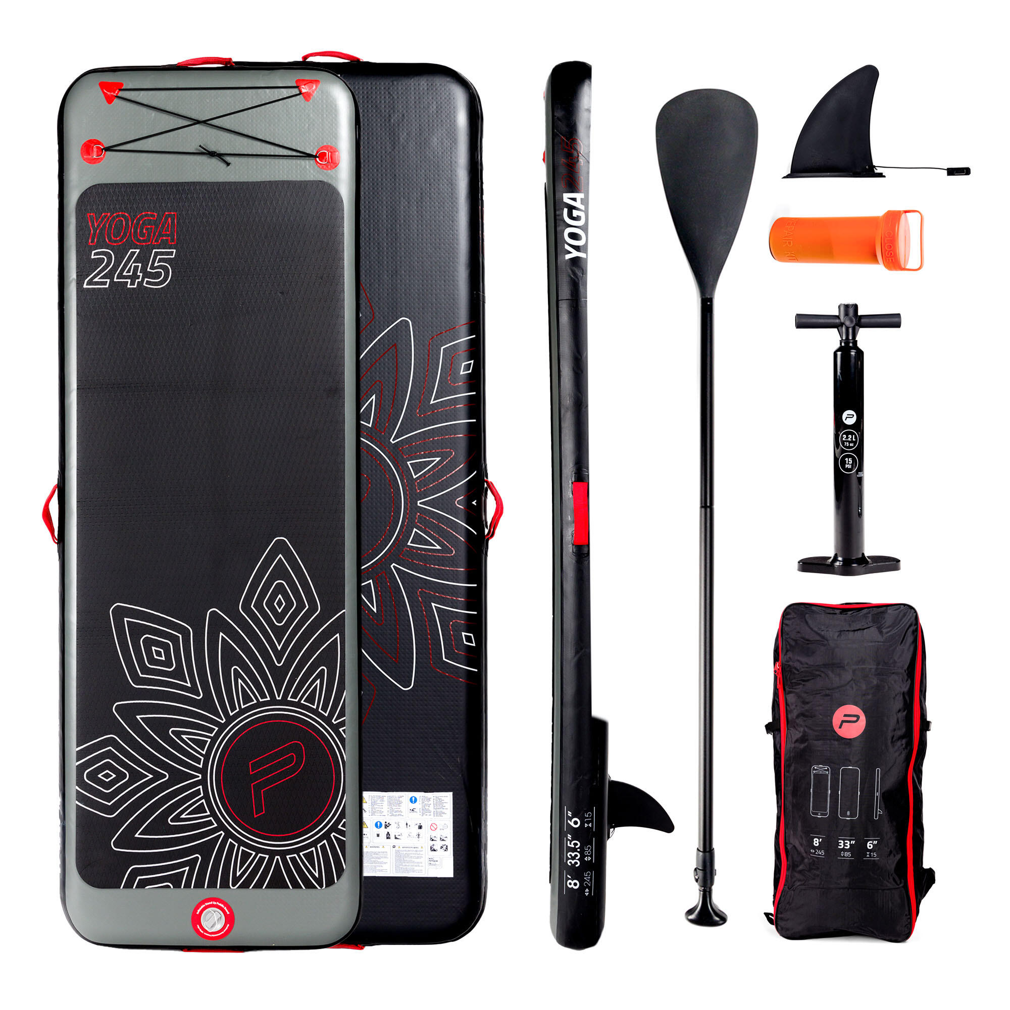 Sup pure4fun yoga 2.45m tablero