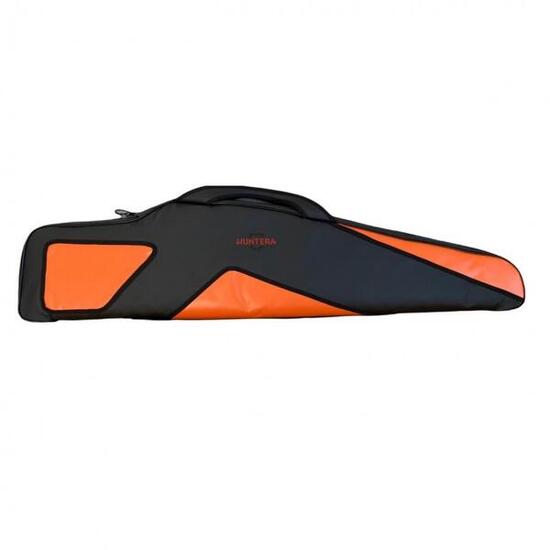 Gewehrfutteral für gewehrwaffe HUNTERA HDE301BO 120 cm gepolstert (schwarz/orang