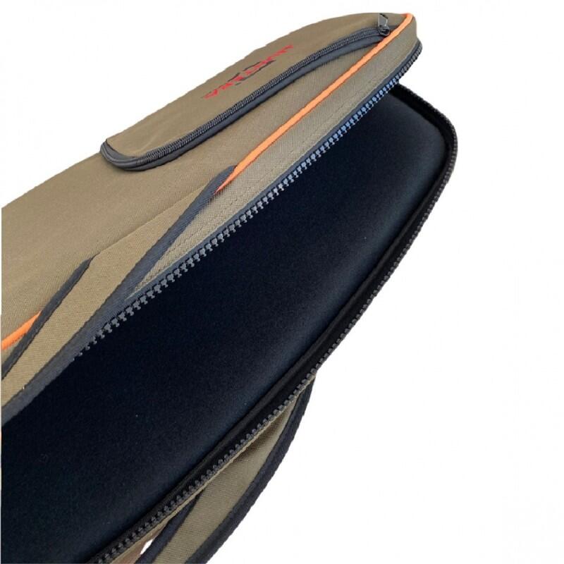 Gewehrfutteral für gewehrwaffe HUNTERA HDE101GR 123 cm mit tasche (grün) 5/6