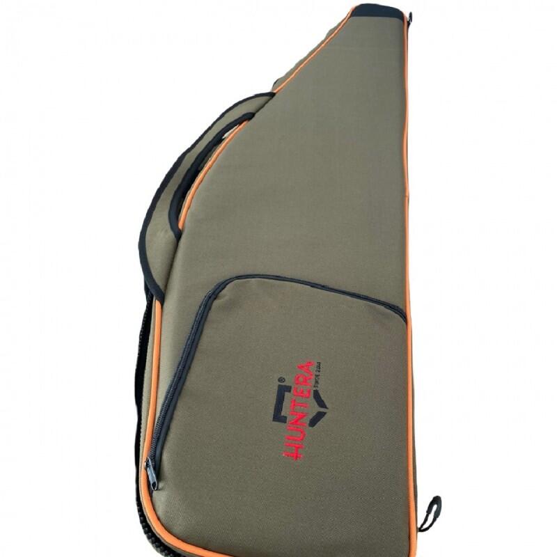 Gewehrfutteral für gewehrwaffe HUNTERA HDE101GR 123 cm mit tasche (grün) 4/6