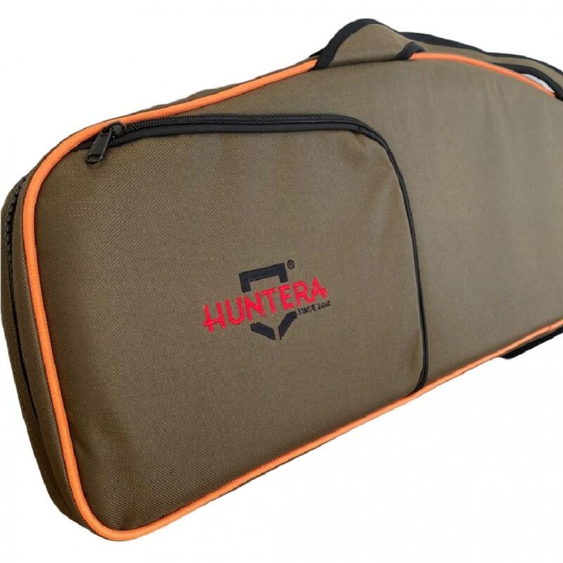 Gewehrfutteral für gewehrwaffe HUNTERA HDE101GR 123 cm mit tasche (grün) 3/6