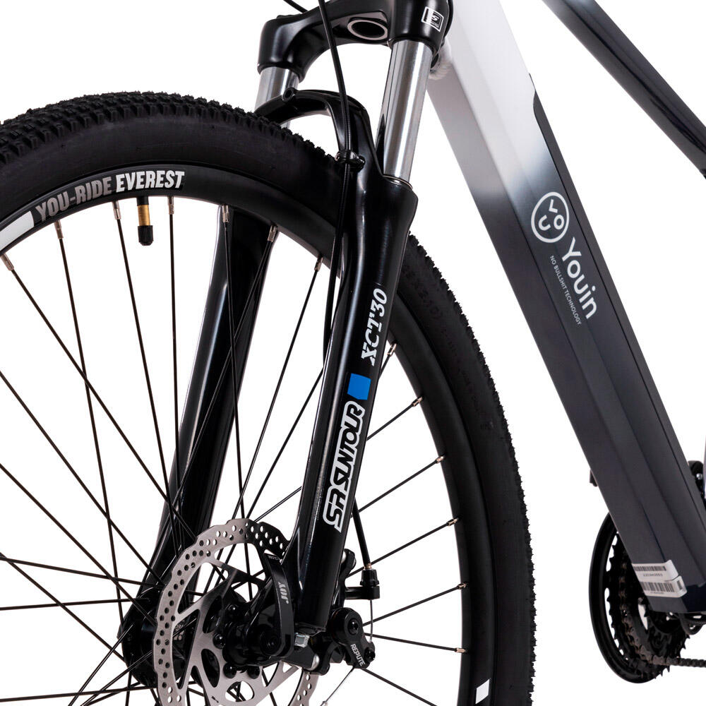 VTT électrique Youin Everest 29" Batterie LG 250W 100km Shimano 21V 4/7