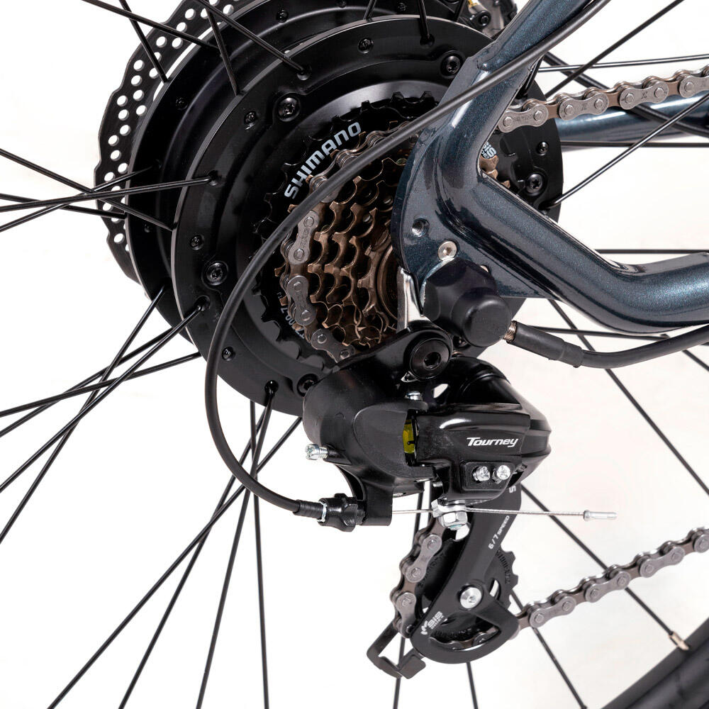 VTT électrique Youin Everest 29" Batterie LG 250W 100km Shimano 21V 5/7