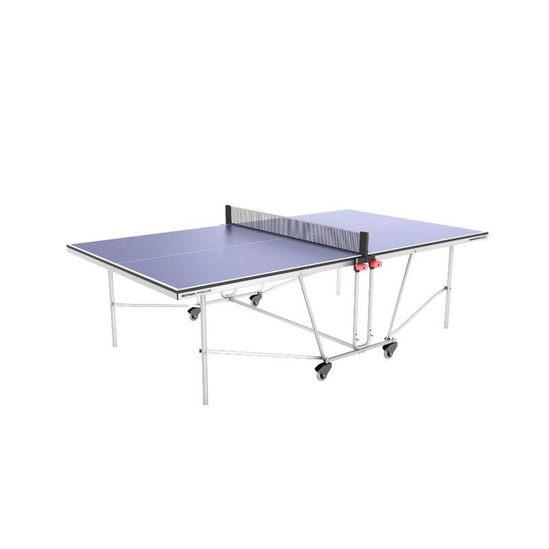 Homcom - Mesa de ténis de mesa dobrável, PING PONG