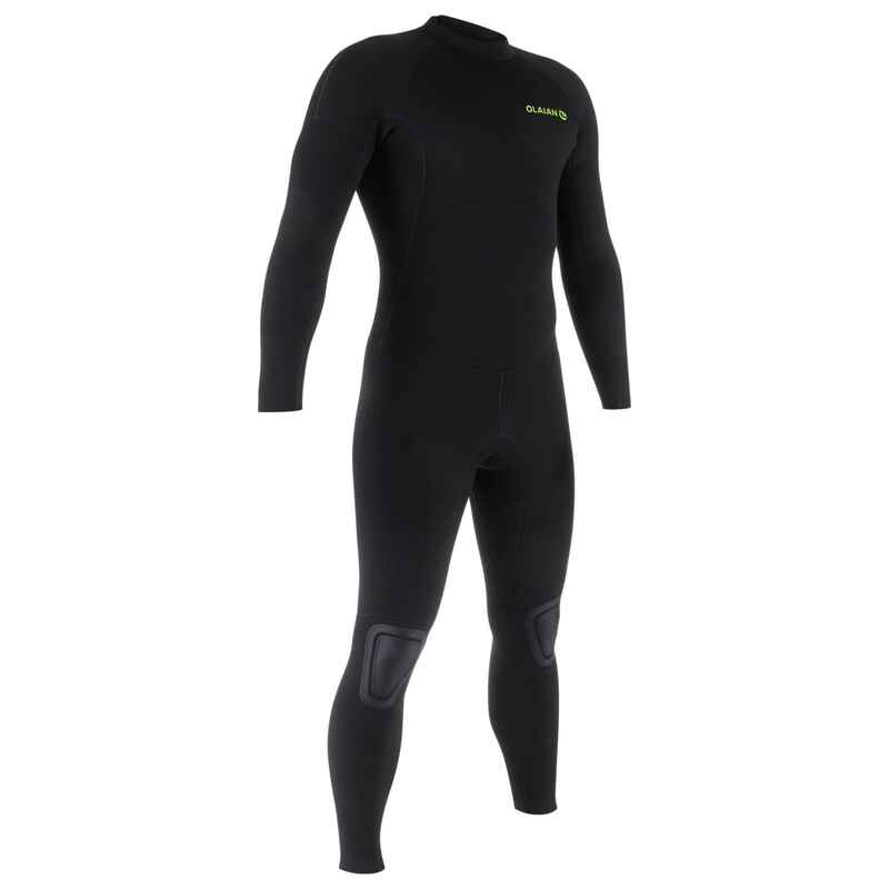Refurbished - Neoprenanzug Surfen 100 4/3 mm Herren schwarz