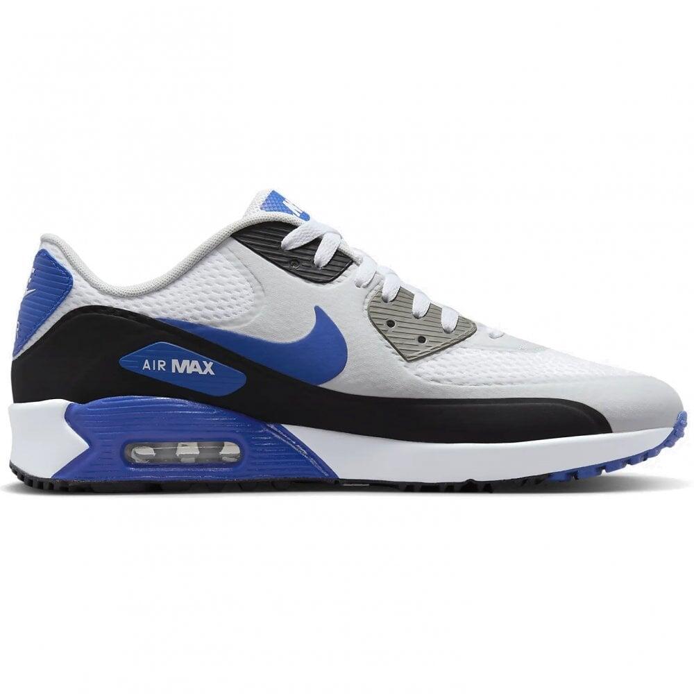 Nike Air Max 90 G Golf Shoes White/Game Royal 3/6