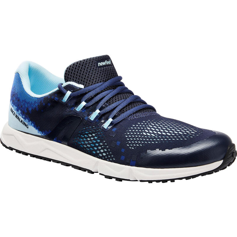 Refurbished - Walkingschuhe athletisches Gehen RW 500 blau - SEHR GUT