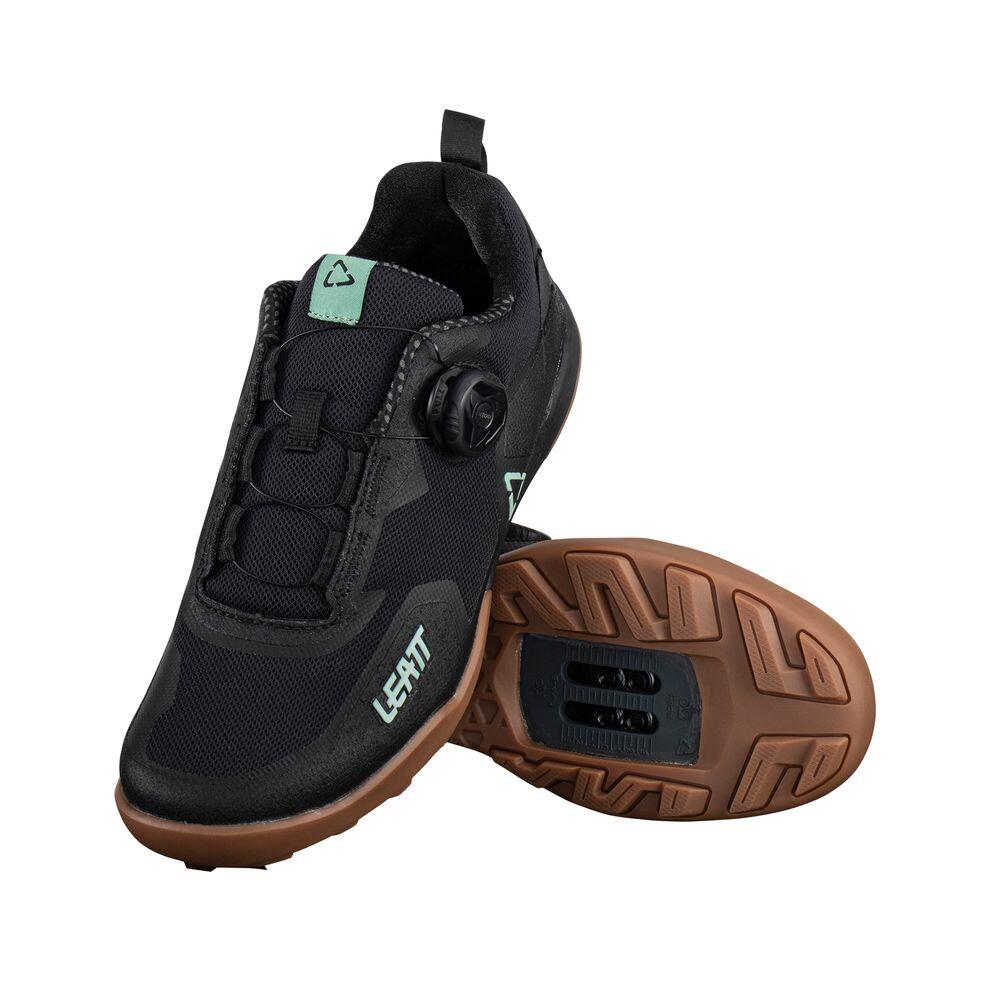 LEATT Scarpe Ciclismo Donna MTB 6.0 Clip Nero