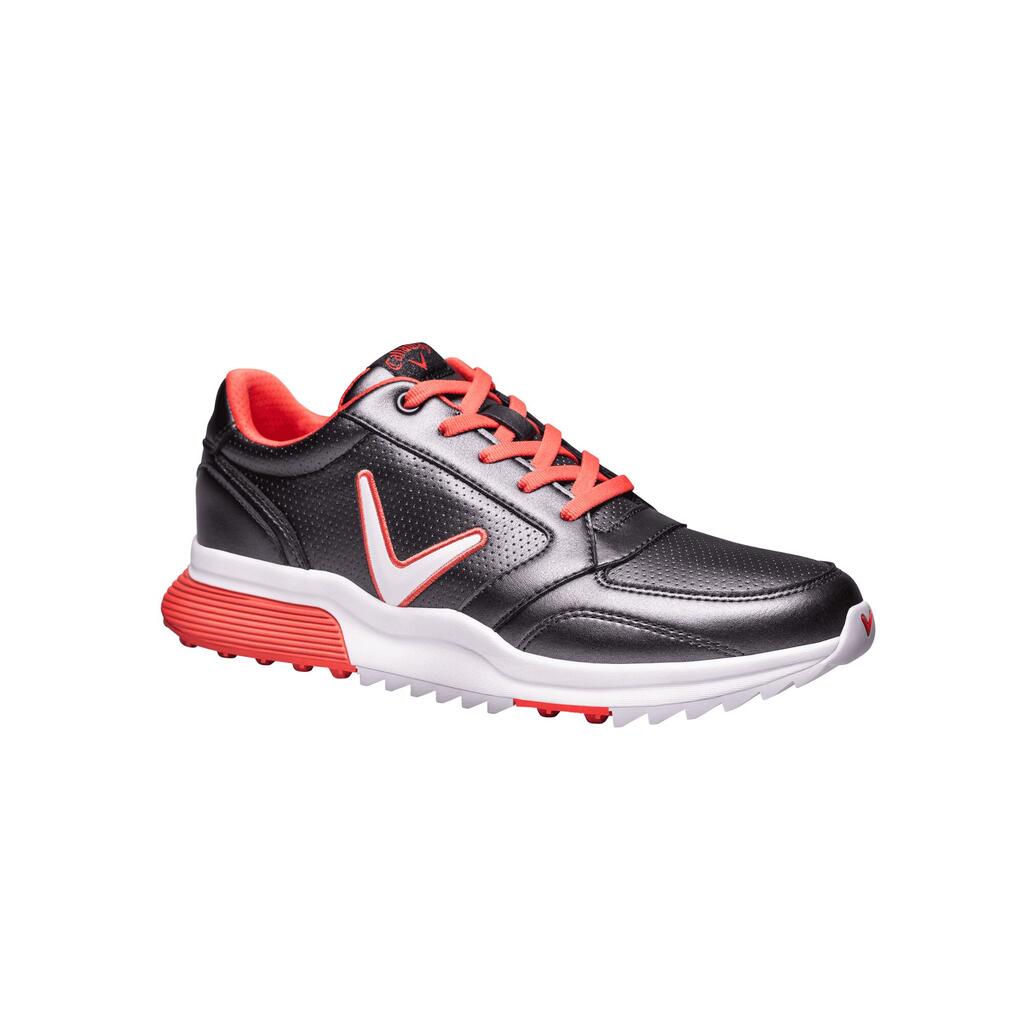 Callaway 2022 Lady AURORA Golf Shoes CHARCOAL/CORAL